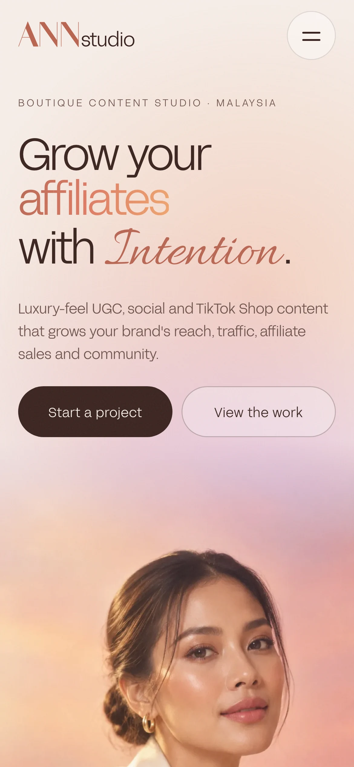 ANN Studio on mobile